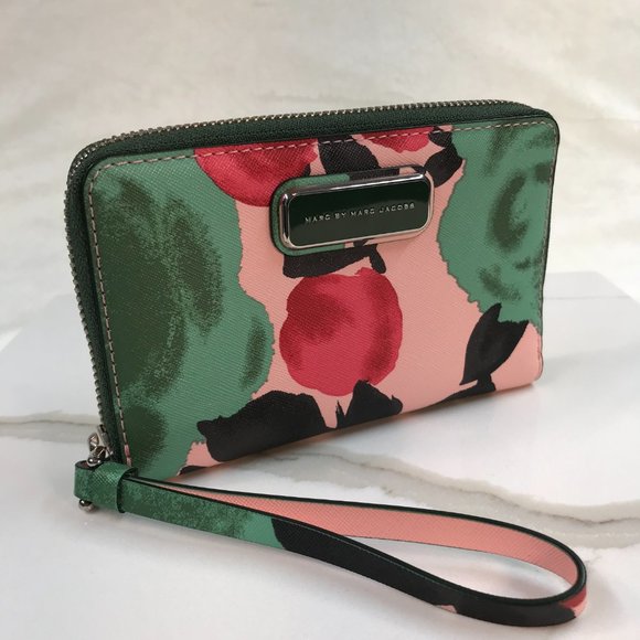 Authentic NWOT Marc By Marc Jacobs Sophisticato Wingman Wristlet Wallet - Picture 3 of 7